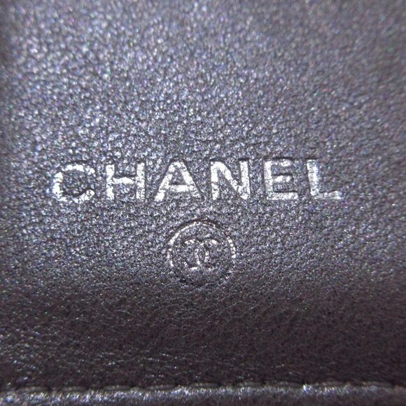 CHANEL Camellia Black Lambskin Double-hook Wallet 246-082325 - Picture 10 of 10
